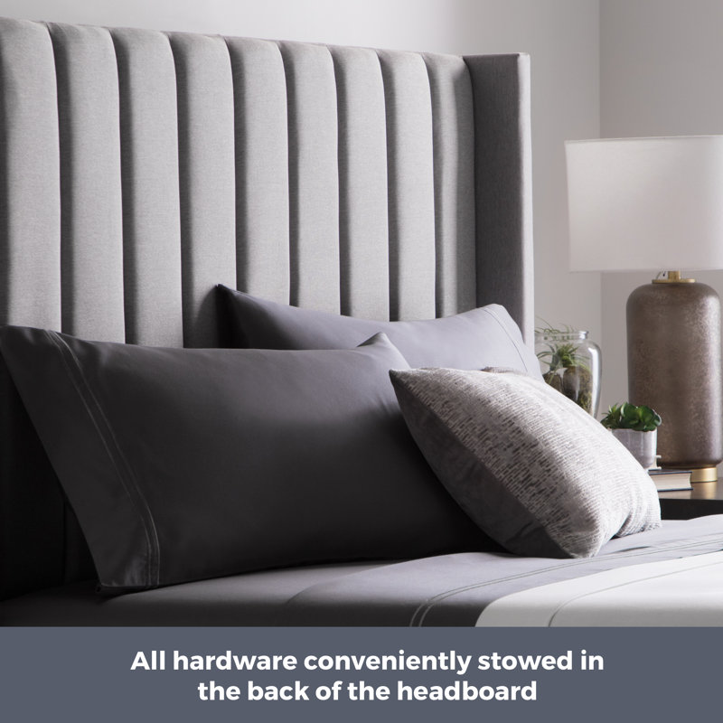 Mercury Row® Comeau Upholstered Headboard & Reviews Wayfair